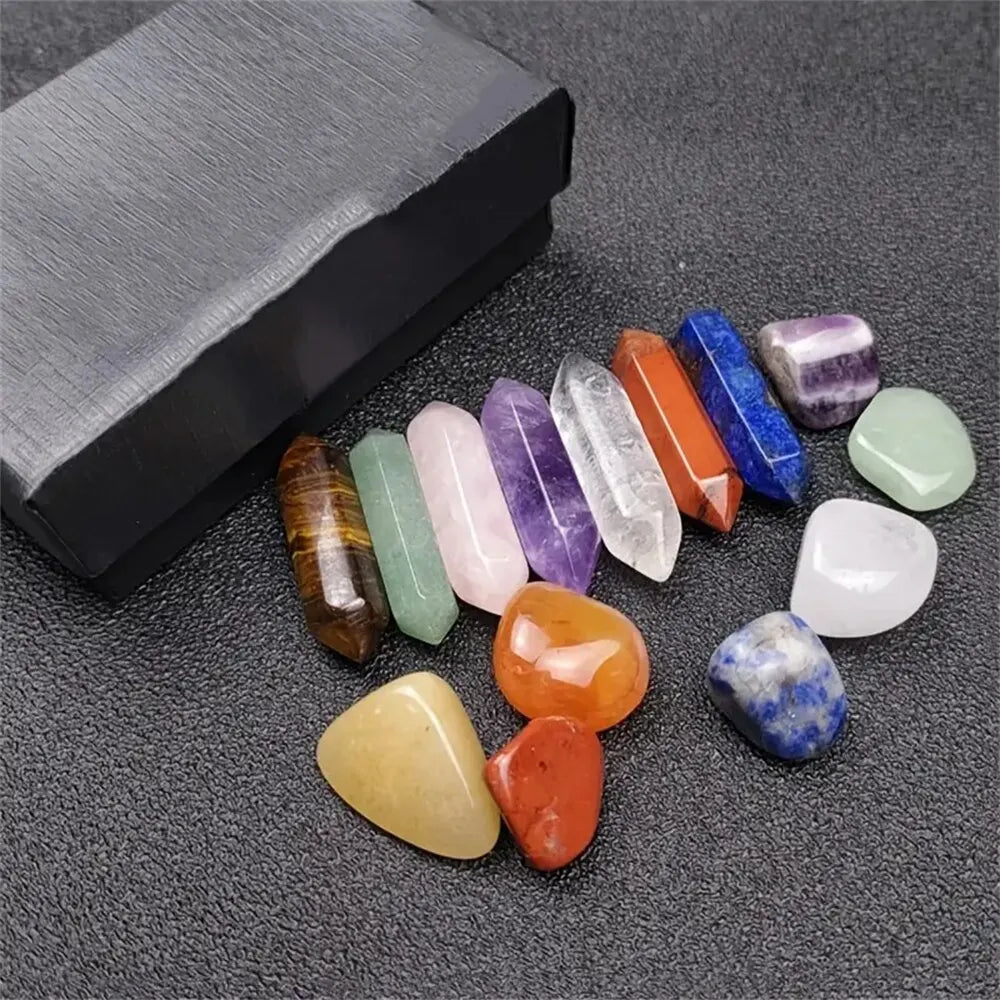 Chakra Healing Set: 14-Piece Crystal