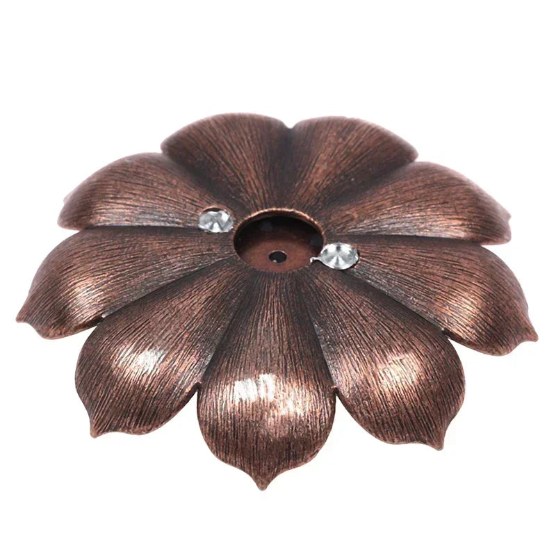 Bronze Lotus Incense Burner