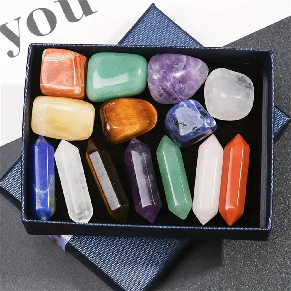 Chakra Healing Set: 14-Piece Crystal
