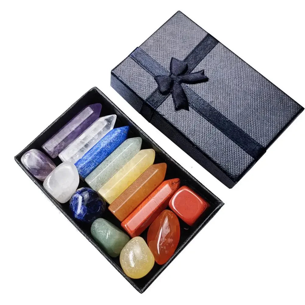 Crystal Chakra Healing Set - 14 Pieces