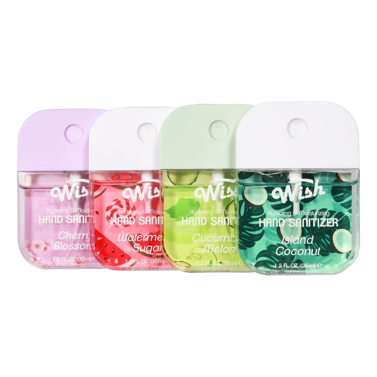Wish Liquid Hand Sanitizer Spray, 4 Scents