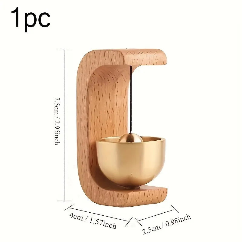 Brass Doorbell Bowl Chime Magnetic