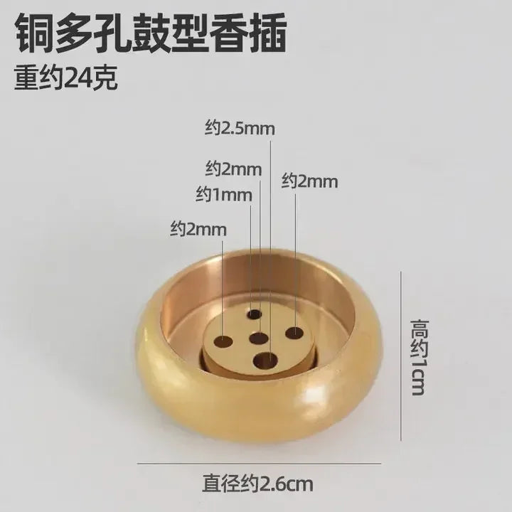 Bronze Lotus Incense Burner