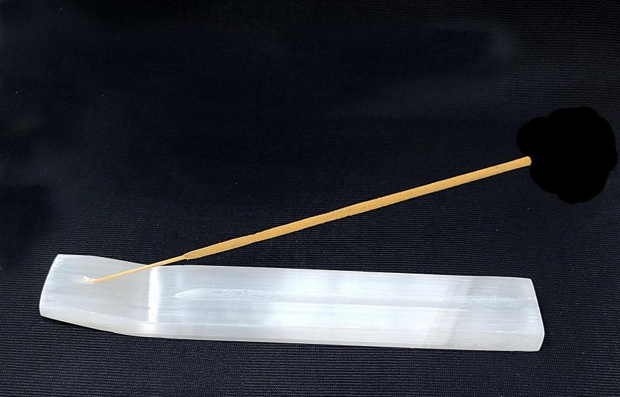 Selenite Incense Burner