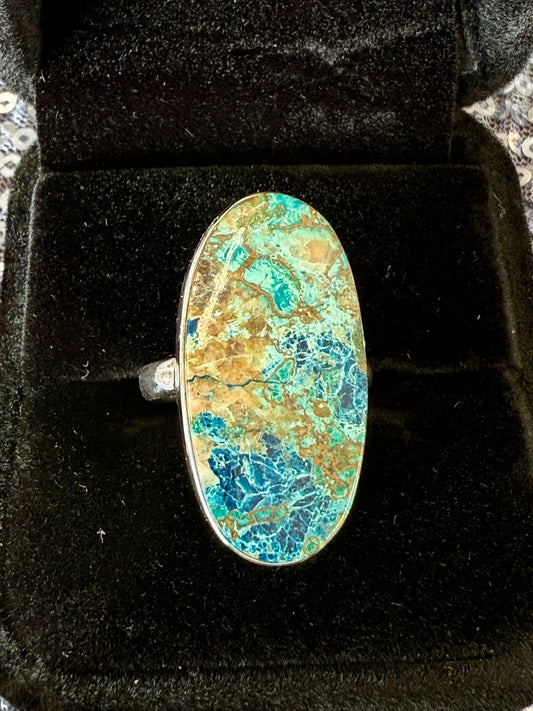 Shattuckite Ring