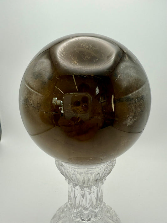 Smoky Quartz Sphere