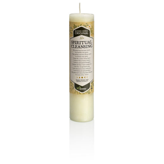 Blessed Herbal Spiritual Cleansing Candle