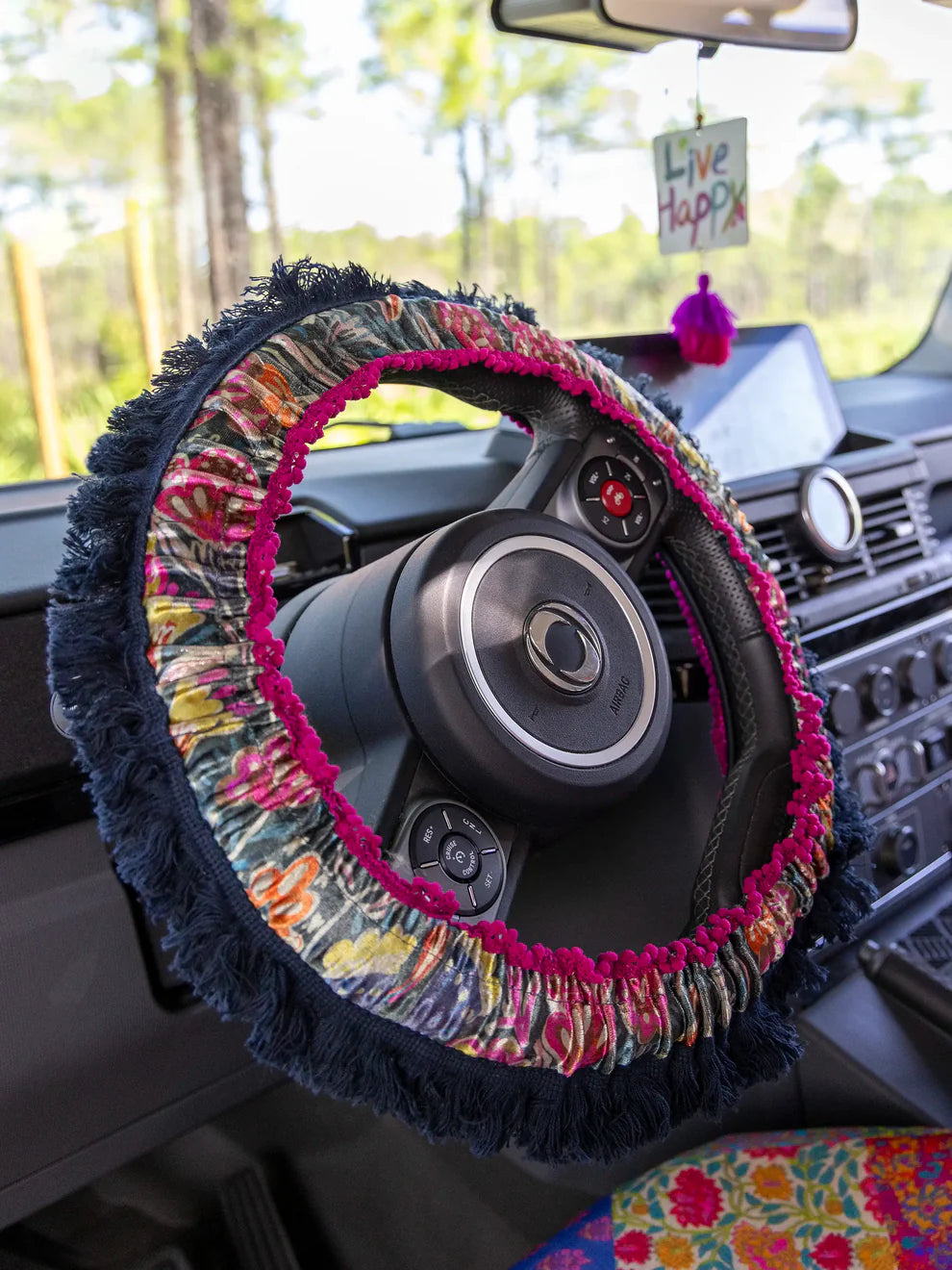 Velvet Steering Wheel Cover