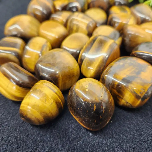 Yellow Tiger's Eye Tumble