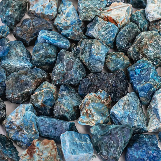 Raw Blue Apatite