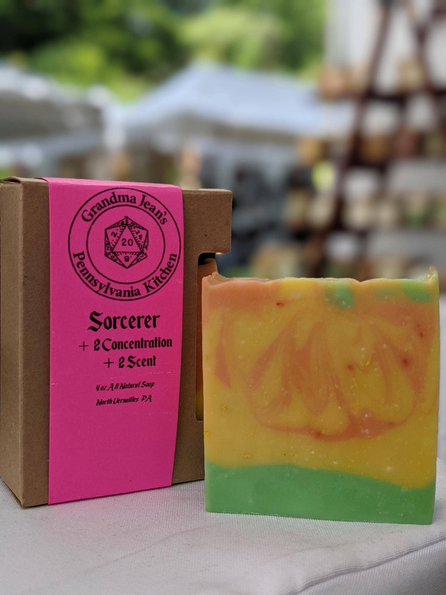 Sorcerer D&D Soap