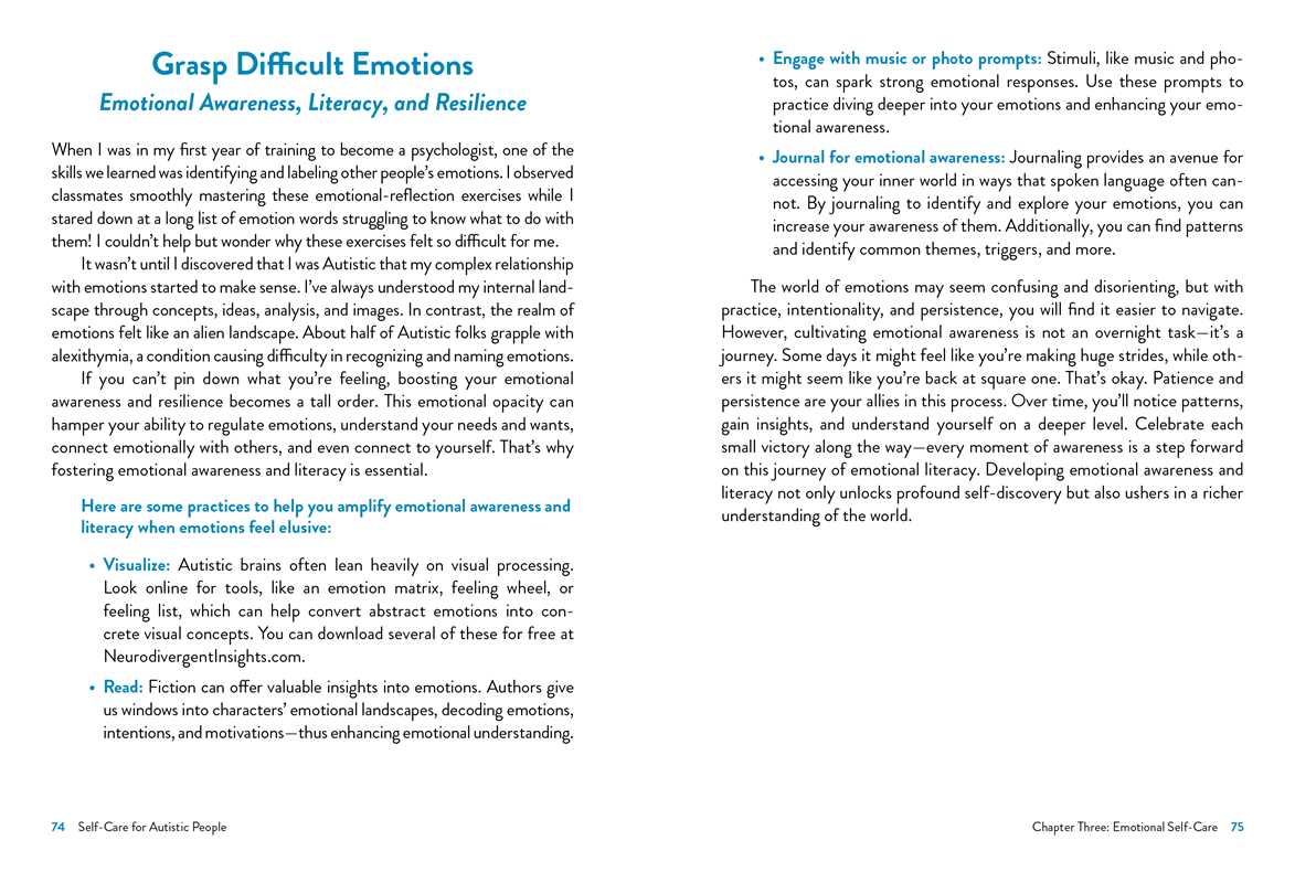 Self-Care for Autistic People