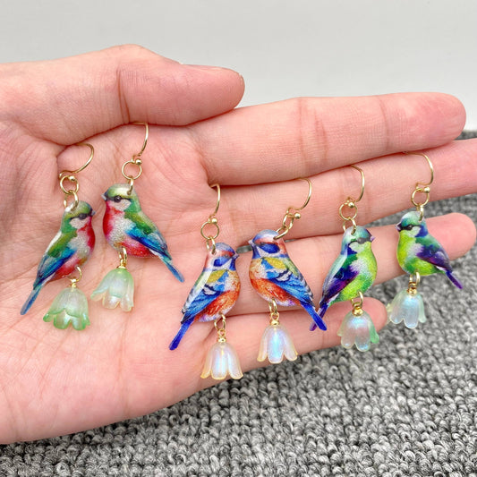 Bird Earrings