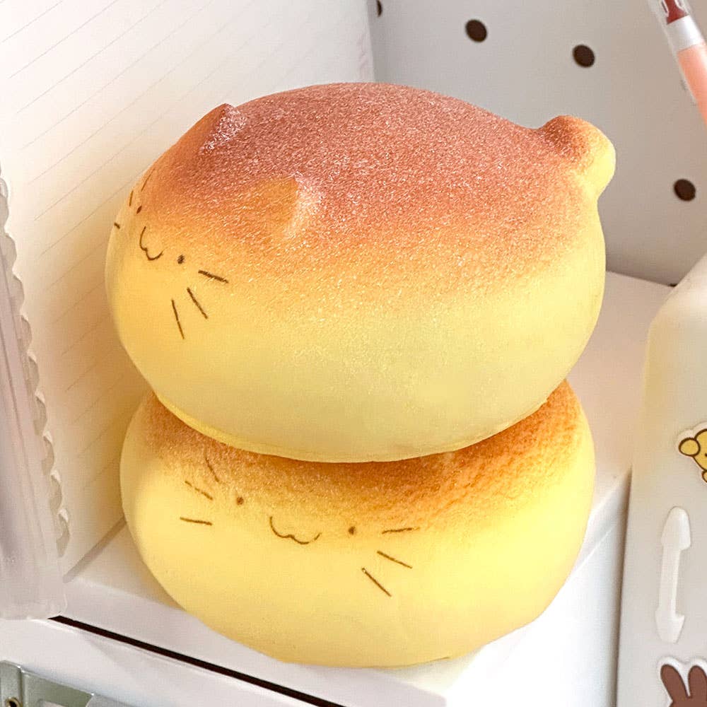 Cat Bread Squishy Toy