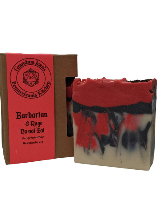 Barbarian D&D Soap