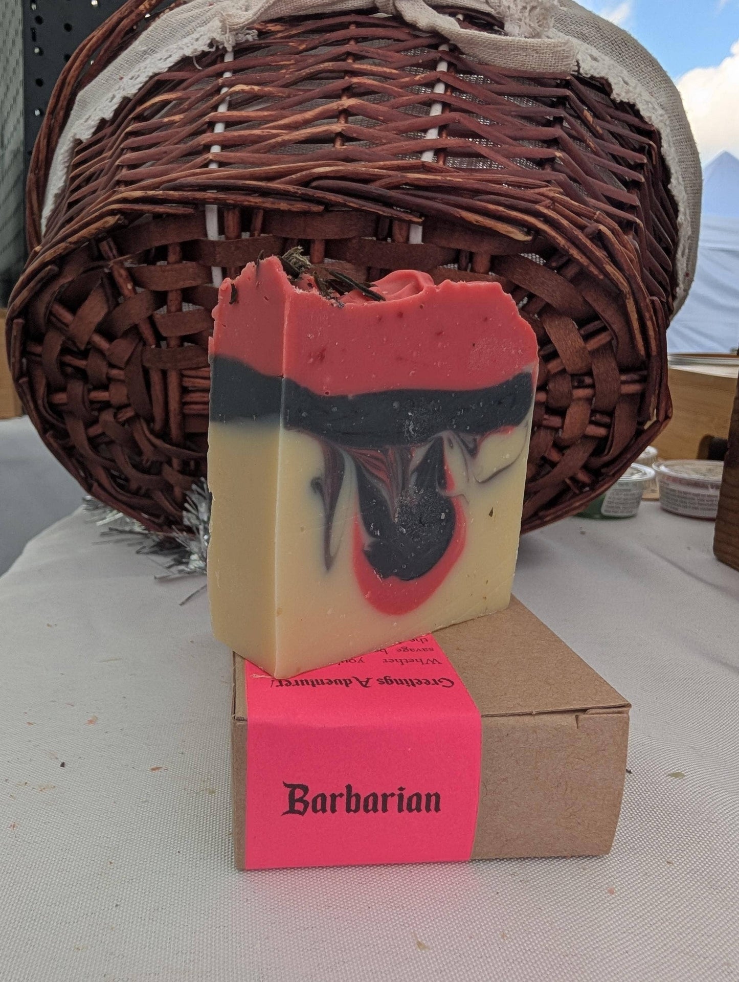 Barbarian D&D Soap